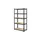 Songmics Lagerregal 50 cm x 100 cm x 200 cm Schwarz