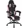 Woltu Gaming Stuhl mit Massagefunktion, Taschenfederkissen, ergonomisch, Netzstoff : Schwarz+Rosa Farbe: Schwarz+Rosa - Schwarz/Rosa