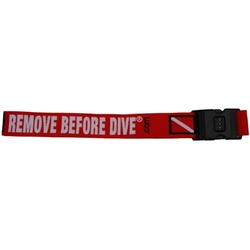 M&M Kofferband mit Zahlenschloss - Remove before Dive