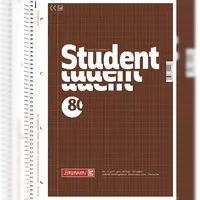 Brunnen Collegeblock Student Lineatur 23 rautiert DIN A4 Innenrand, 1 Block