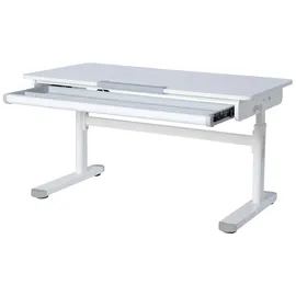 roba kids Kinderschreibtisch Smart Grow 110 x 60 cm Holz lackiert weiß