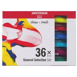Royal Talens Acrylfarbe AMSTERDAM General Selection, 36x20ml