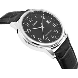 Casio MTP-V002L-1B Leder 40 mm ZEGAREK MĘSKI CASIO MTP-V002L-1BUDF