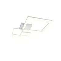 RL LED Deckenleuchte Wohnzimmerlampe Schlafzimmerleuchte weiß SMD 32W B