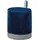 Interlink Sitzhocker Osane Samt 38 x 43 x 33 cm Blau/Grau