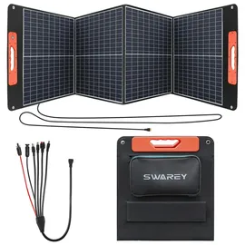 SWAREY S200 DC Powerstation 0,19 kWh mit 100W Solarpanel