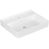 Villeroy & Boch Collaro Handwaschbecken 500 x 400 mm##1 Hahnloch ohne Überlauf, stone white CeramicPlus