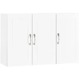 SoBuy FRG231-L-W Hängeschrank 90 x 60 x 30 cm Weiß