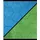 Chessex Battlemat™ 1” Reversible Blue-Green Hexes (231⁄2” x 26” Playing Surface)