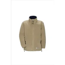 Planam Outdoor Stream Fleecejacke camel/marine
