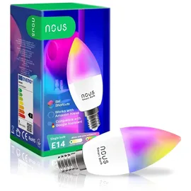 Nous Smart Light Lampe 5 W E14 RGB