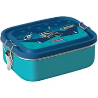 Step By Step Edelstahl-Lunchbox Police
