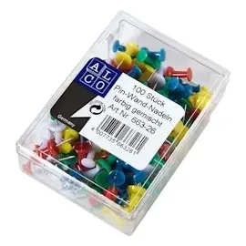 Alco Pinnwandnadel 663-26 farbig sortiert