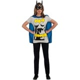 Rubie's Official Batman-T-Shirt-Set für Damen, Kostüm für Erwachsene, Größe S Halloween