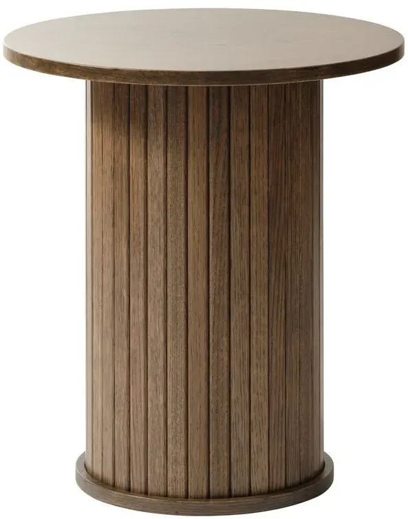 Beistelltisch Nola Holz Smoke 50 cm