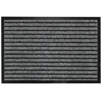 Douceur d ́intérieur Türmatte, Anthrazit, Kunststoff, 40x60 cm Teppiche