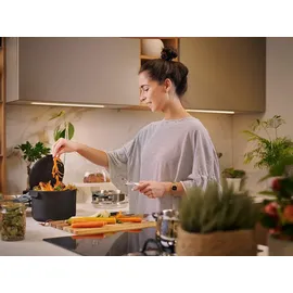 Skaza Exceeding Expectations Behälter für Küchenabfälle, formschöner Komposteimer, Biomüll-Eimer, schwarz