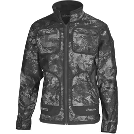 Härkila Fleecejacke Kamko Noctyx wendbar axis msp black/willow green M