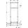 Geberit Duofix Element für Dusche 130 cm