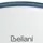 Beliani Esszimmerstuhl 2er Set Transparent