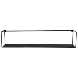 Mirrors and More Wandregal Tinka 65 x 15 x 15 cm Schwarz