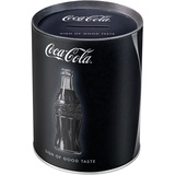 Nostalgic-Art Spardose, 1 l, Coca-Cola – Sign of Good Taste – Geschenk-Idee für Coke-Fans, Sparschwein aus Metall, Vintage Blech-Sparbüchse