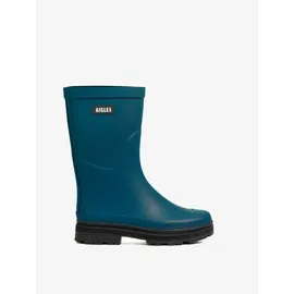 Aigle Mid Rain M Gummistiefel Storm Blue 42