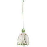 Villeroy & Boch New Flower Bells Ornament "Schneeglöckchen", Porzellan, Grün/Gelb, Glöckchen, 6,5 cm