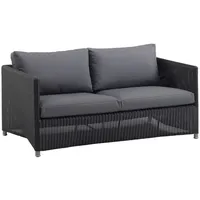 Möbel Garten Cane-Line Diamond 2-Sitzer Sofa inkl. Kissen