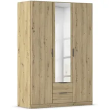 Rauch Drehtürenschrank Lagoa 136 x 197 x 54 cm Eiche Artisan