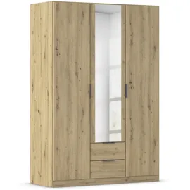 Rauch Drehtürenschrank Lagoa 136 x 197 x 54 cm Eiche Artisan