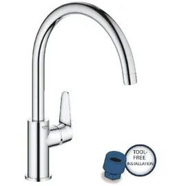Grohe Start Curve Küchenarmatur Silber