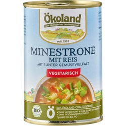 Ökoland Minestrone mit Reis bio
