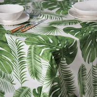 Excelsa Foliage Tischdecke, rechteckig, 70% Baumwolle und 30% Polyester,