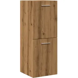 Bad-Hängeschrank Artisan-Eiche 30x30x80 cm Holzwerkstoff