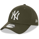 New Era New York Yankees MLB League Essential Olivgrün 39Thirty Stretch Cap - XS-S