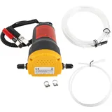 FreeTec 12V 60W Ölabsaugpumpe Dieselpumpe Ölpumpe Kraftstoffpumpe zum Ölwechsel Motoröl Heizöl