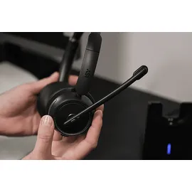 ISY IHS-8200 Bluetooth Headset mit Dockingstation, Over-ear Schwarz