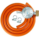 MEVA LPG Gas Cylinder Connection Kit Reducer 37 mbar 1.5m