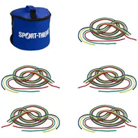 Sport-Thieme Gymnastikseile-Set Blau/Gelb/Grün