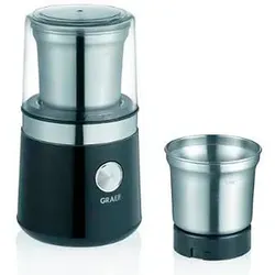 GRAEF CM 102 Kaffeemühle schwarz 200 W