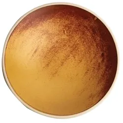 Olympia Canvas flache Schale siena-rost 20cm