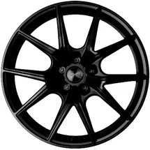 BROCK B40 10.5x20 ET55 5x130 71,6, Satin Black Matt