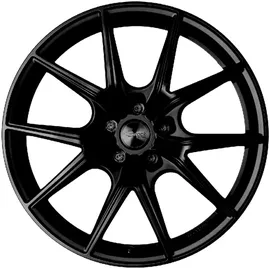 BROCK B40 10.5x20 ET55 5x130 71,6, Satin Black Matt