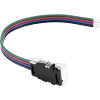 Eurolite LED Strip Einspeiser 4Pin 10mm Schwarz