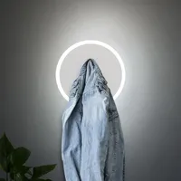 GLOBO Wandleuchte Wandlampe weiß Holzlampe Esszimmerlampe opal 1 BigLight