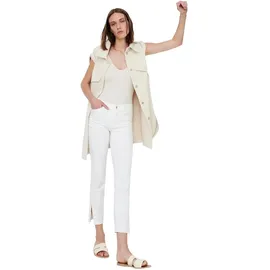 MAC Dream Chic Jeans mit 7/8 Länge in Weiß-D44 / L27