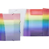 VELOFLEX Sammelmappe Rainbow DIN A3 Motiv