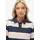 Superdry ATH ESS CROPPED STRIPE RUGBY Blau/Pink XL