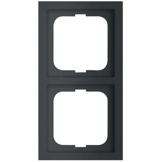 Busch-Jaeger Rahmen 2-fach schwarz matt,